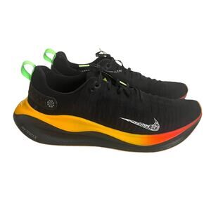 Nike ReactX Infinity Run 4 Shoes Black/Reflective Silver/Bright Crimson Size 14
